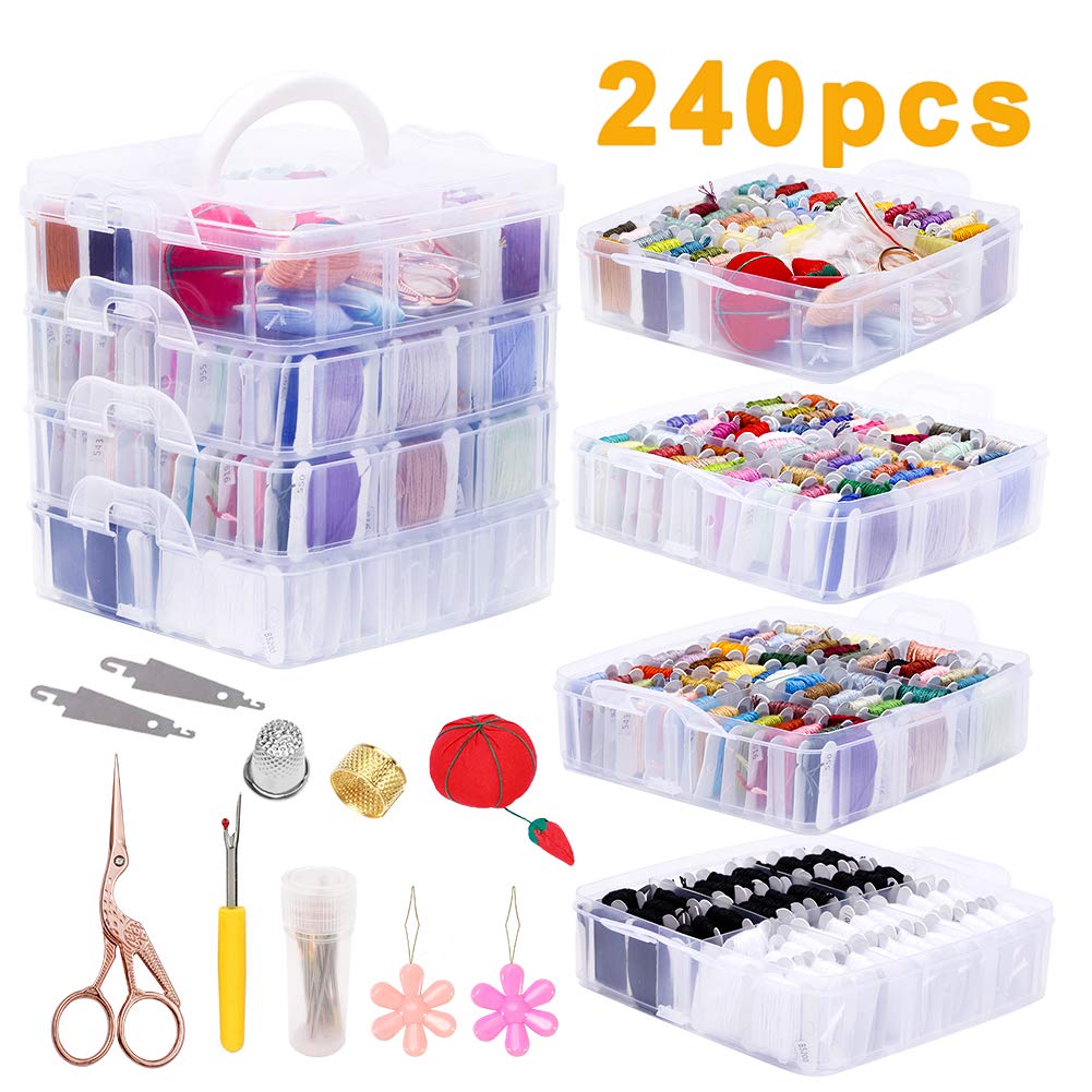 SEWING KITS CRAFTS DIY Sewing Supplies For Beginners Needle And Thread Kit  $15.69 - PicClick AU