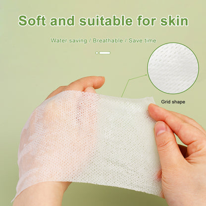 Mayboos Cotton Pads for Face, Retractable Wet Compress Cotton Pads, Skin Friendly,200Pcs