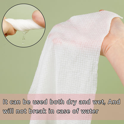 Mayboos Compressed Towels, Disposable Small Square Towels, Suitable For Business Trips, Travel,  2 packs