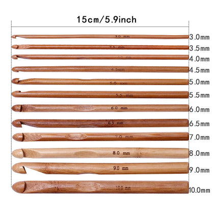 29 Pcs Crochet Hooks Kit