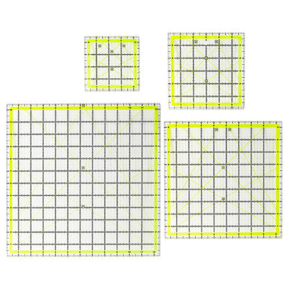 4 Pack Quilting Ruler