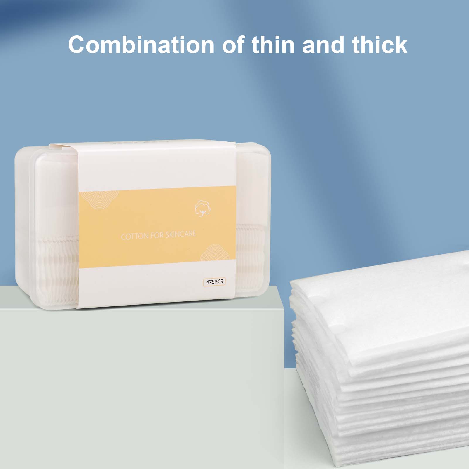 Square Cotton Pads For Facial