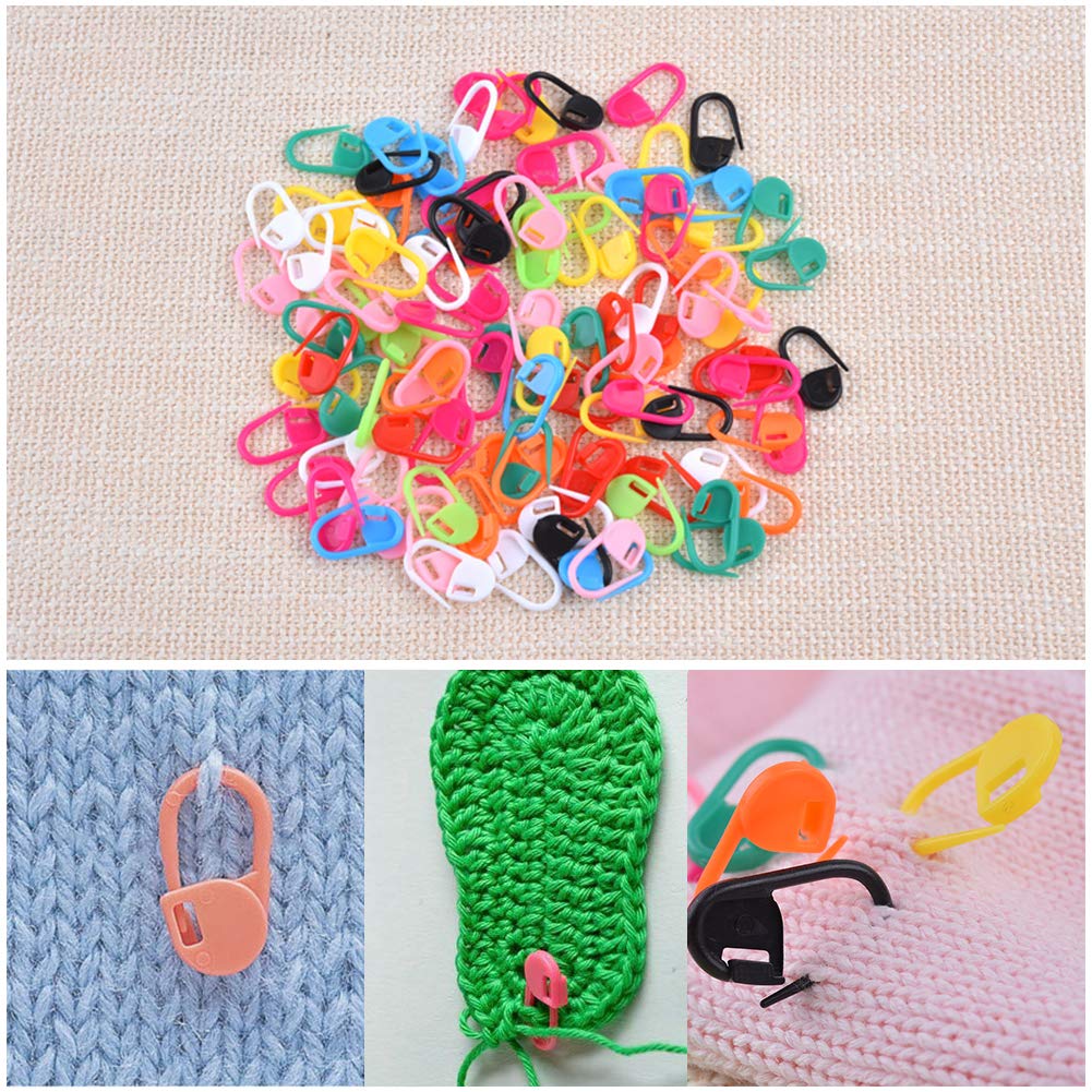 120 Pieces Knitting Crochet Stitch Markers – Mayboos