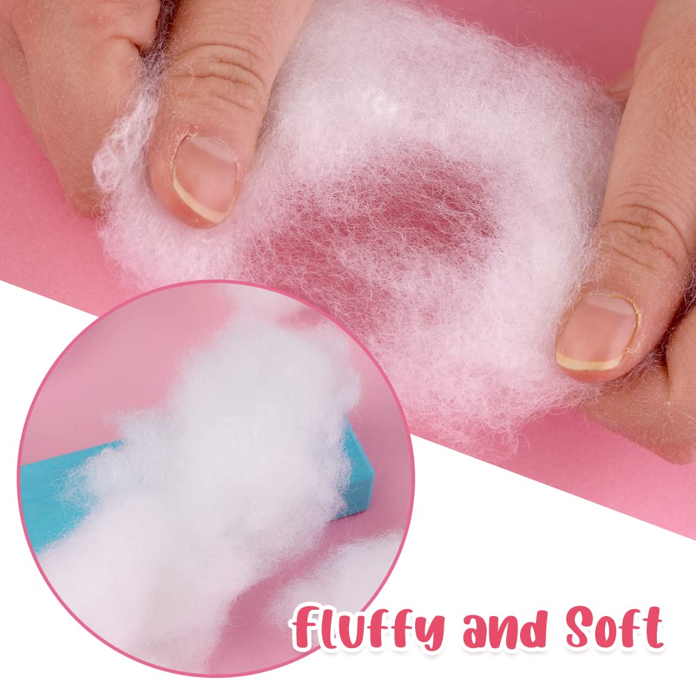 250g/8.8oz Polyester Fiber Fill Stuffing, High Resilience Fill